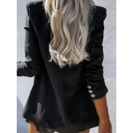 Casual Loose Double Breasted Blazer