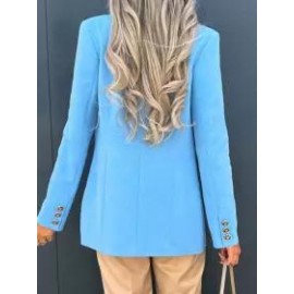 Casual Loose Double Breasted Blazer