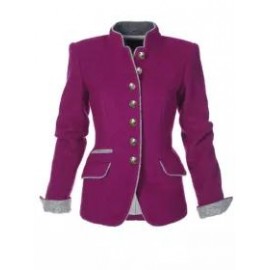 Women's Vintage Collar Long Sleeve Jacket