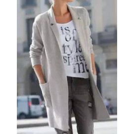 Loose Casual Woolen Coat