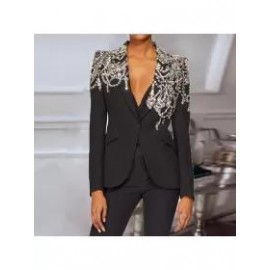 Fashion all-match personality blazer
