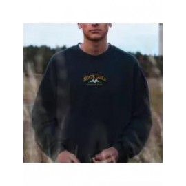 Men Vintage Fashion Country Simple Casual Unisex Sweatshirt