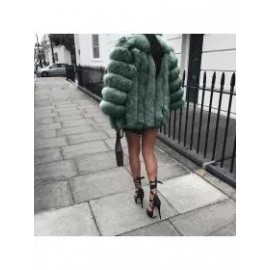 New Fashion Fur Leather Warm Casual Coat Jacket