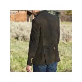 Vintage Suede Solid Color Jacket