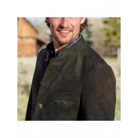 Vintage Suede Solid Color Jacket