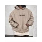 Men's Faith 'HEAVEN' Print Casual Pullover Sweatshirt