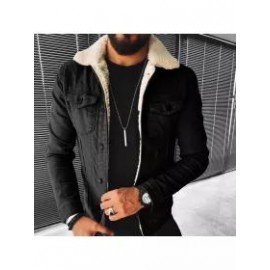 Casual Fashion Plus Fleece Long Sleeve Jacket