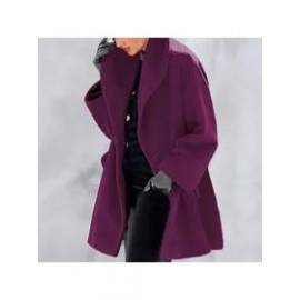 New Warm Fashion Multi-Color Shawl Collar Coat