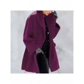 New Warm Fashion Multi-Color Shawl Collar Coat