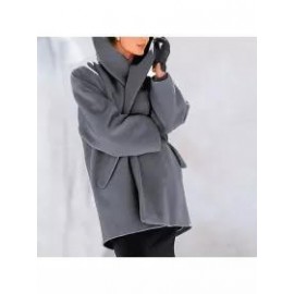 New Warm Fashion Multi-Color Shawl Collar Coat