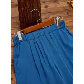 Womens Casual Denim Trousers