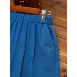 Womens Casual Denim Trousers