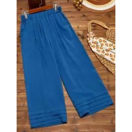 Womens Casual Denim Trousers
