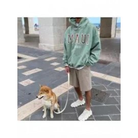Vintage Men's Letter Print Casual Hoodie