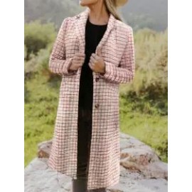 Fashion Lapel Casual Loose Long Sleeve Coat