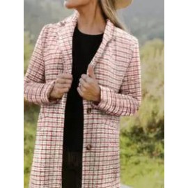 Fashion Lapel Casual Loose Long Sleeve Coat