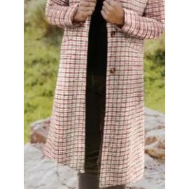 Fashion Lapel Casual Loose Long Sleeve Coat
