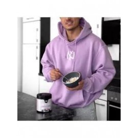 Men's Modern Casual Printed Color Long Sleeve Hoodie