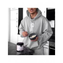 Men's Modern Casual Printed Color Long Sleeve Hoodie