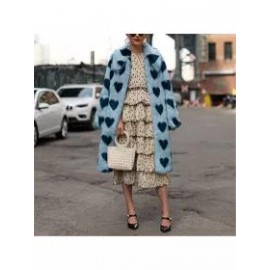 Elegant Lapel Long Sleeve Overcoat