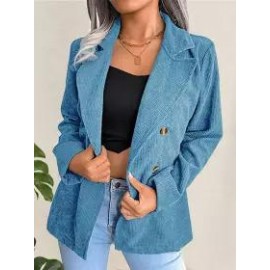 Casual Loose Corduroy Blazer