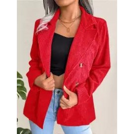 Casual Loose Corduroy Blazer