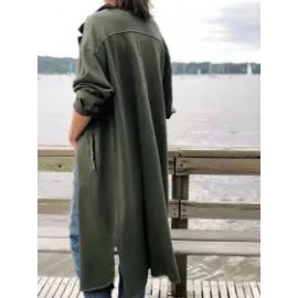 Casual Loose Cardigan Trench Coat