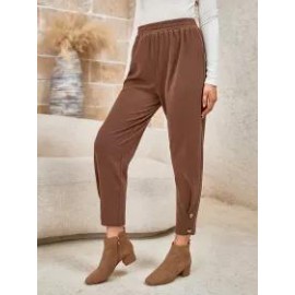 Ladies Casual Knit Pants