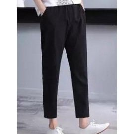 Loose Cotton And Linen Casual Pants