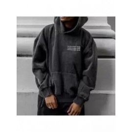 Men's 'faith Over Fear' Printed Casual Sweatshirt