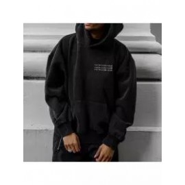 Men's 'faith Over Fear' Printed Casual Sweatshirt
